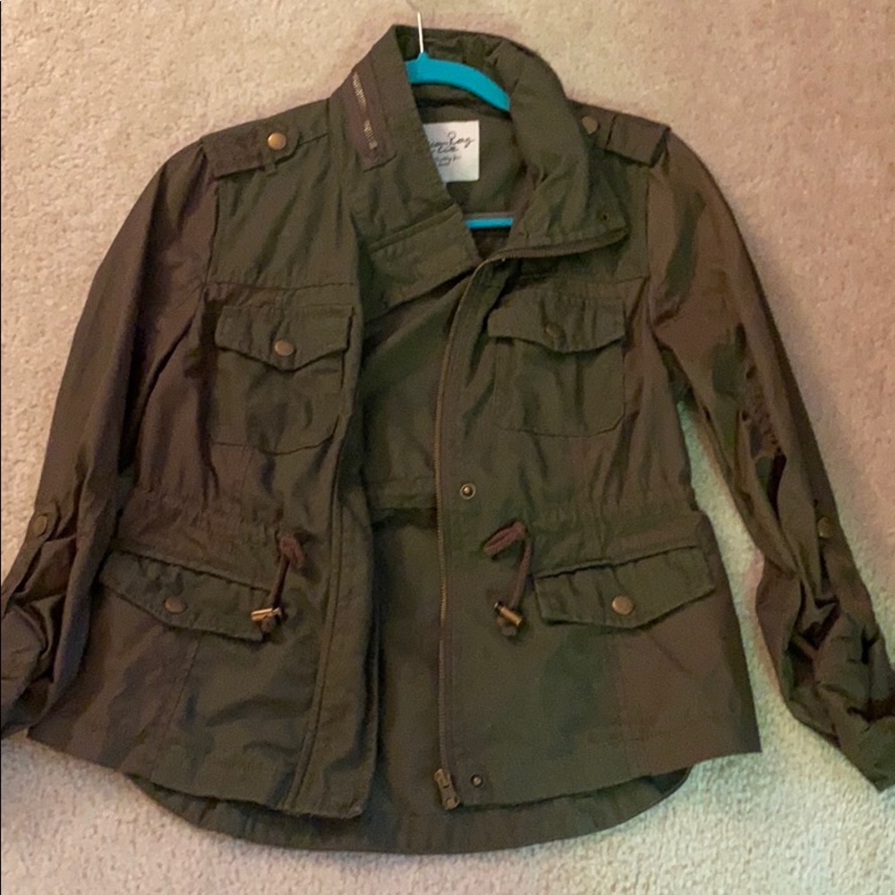 Green jacket from Macy’s size small American rag